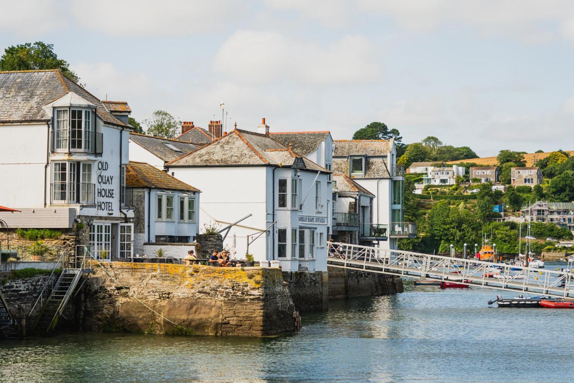 The Old Quay House Hotel Fowey Buitenkant foto