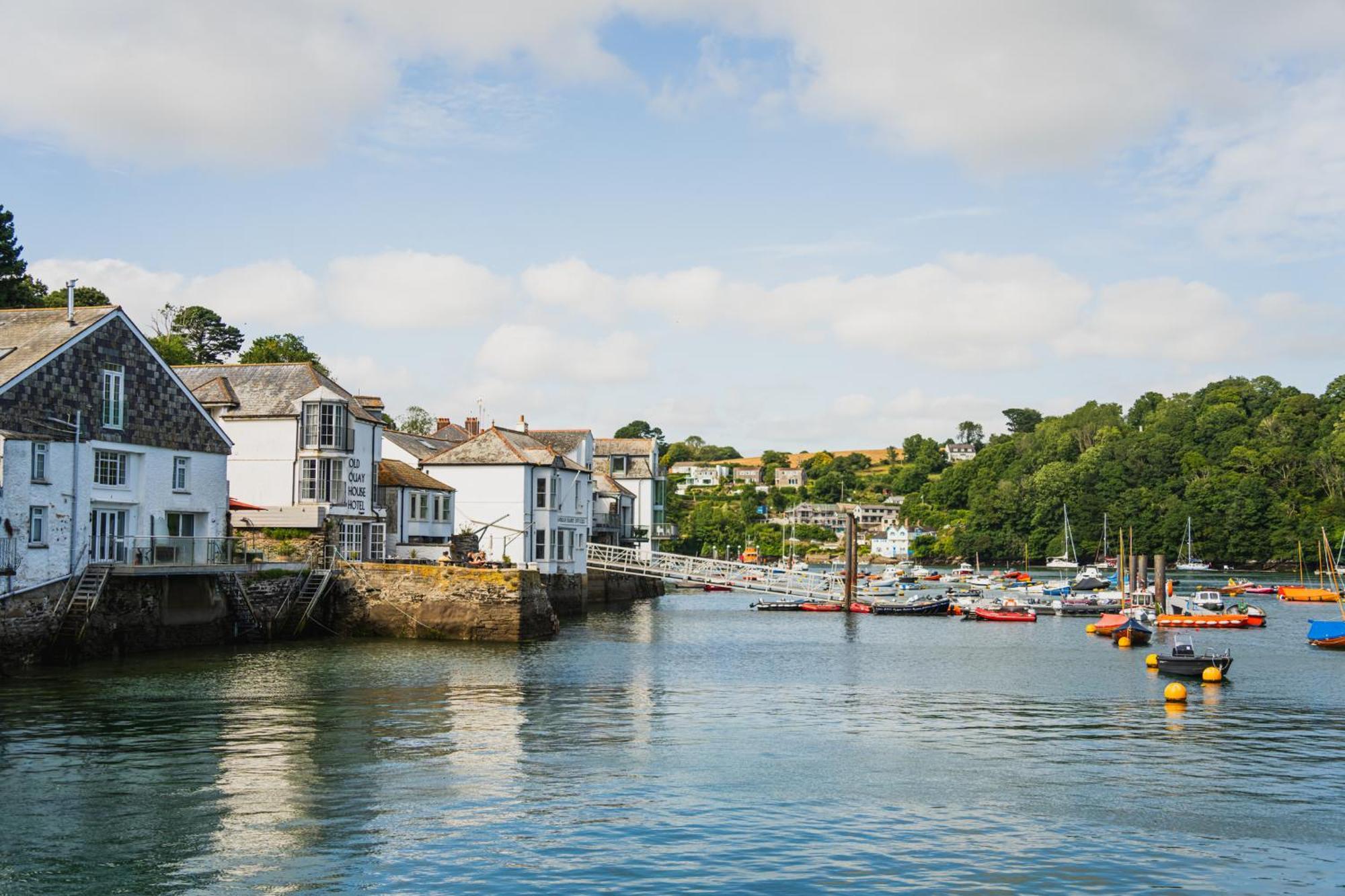 The Old Quay House Hotel Fowey Buitenkant foto