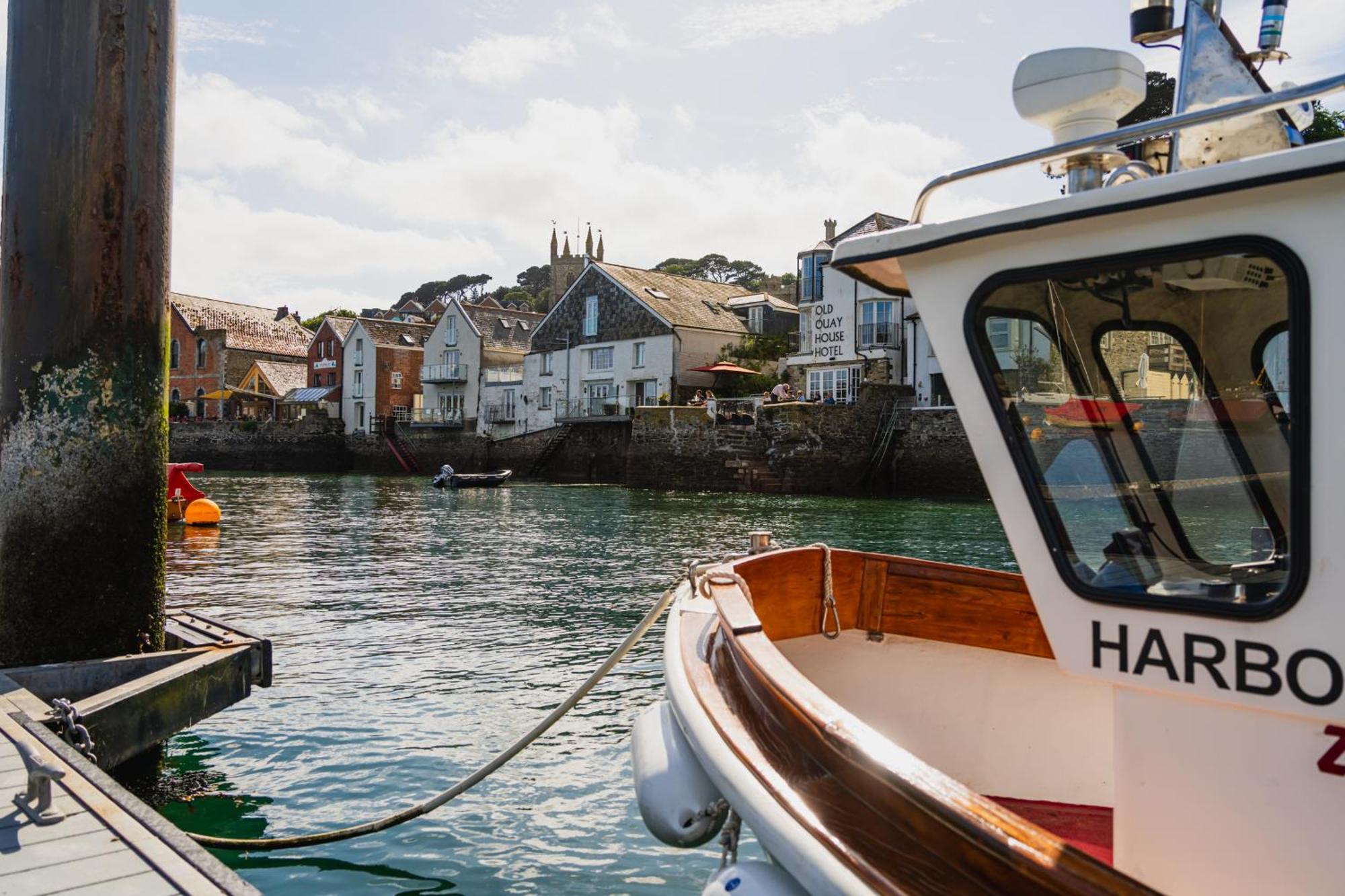 The Old Quay House Hotel Fowey Buitenkant foto