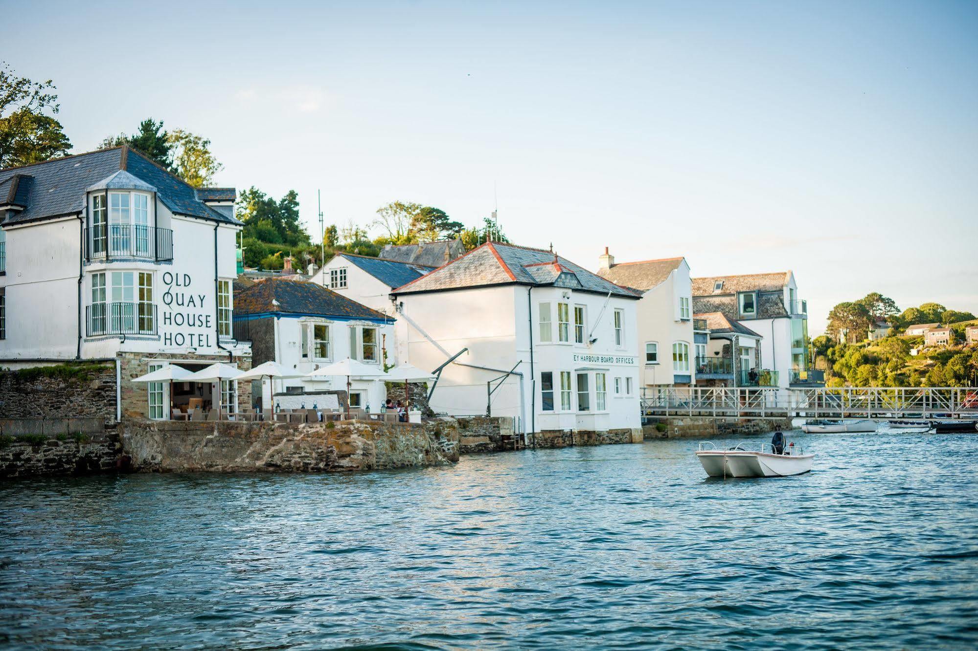 The Old Quay House Hotel Fowey Buitenkant foto